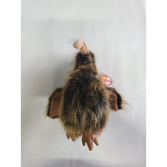 Vintage Ty Beanie Buddy - Beak the Kiwi Bird 1998 Fuzzy - Picture 5 of 5